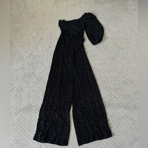 Reformation sparkly jumpsuit